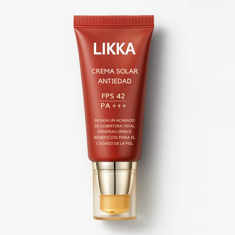 Crema Solar Antiedad para el Cuidado Facial OVELTON