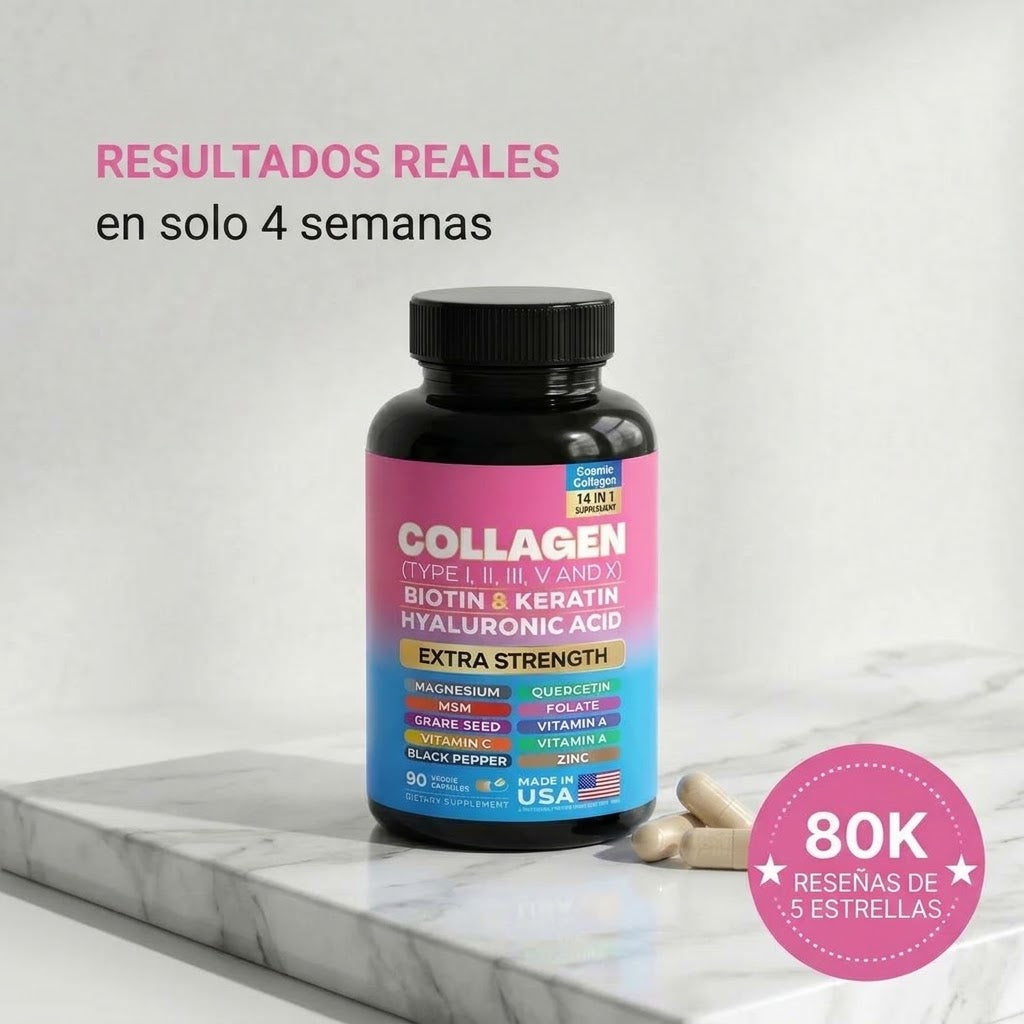 OVELTON Colágeno Extra Fuerte 14 en 1