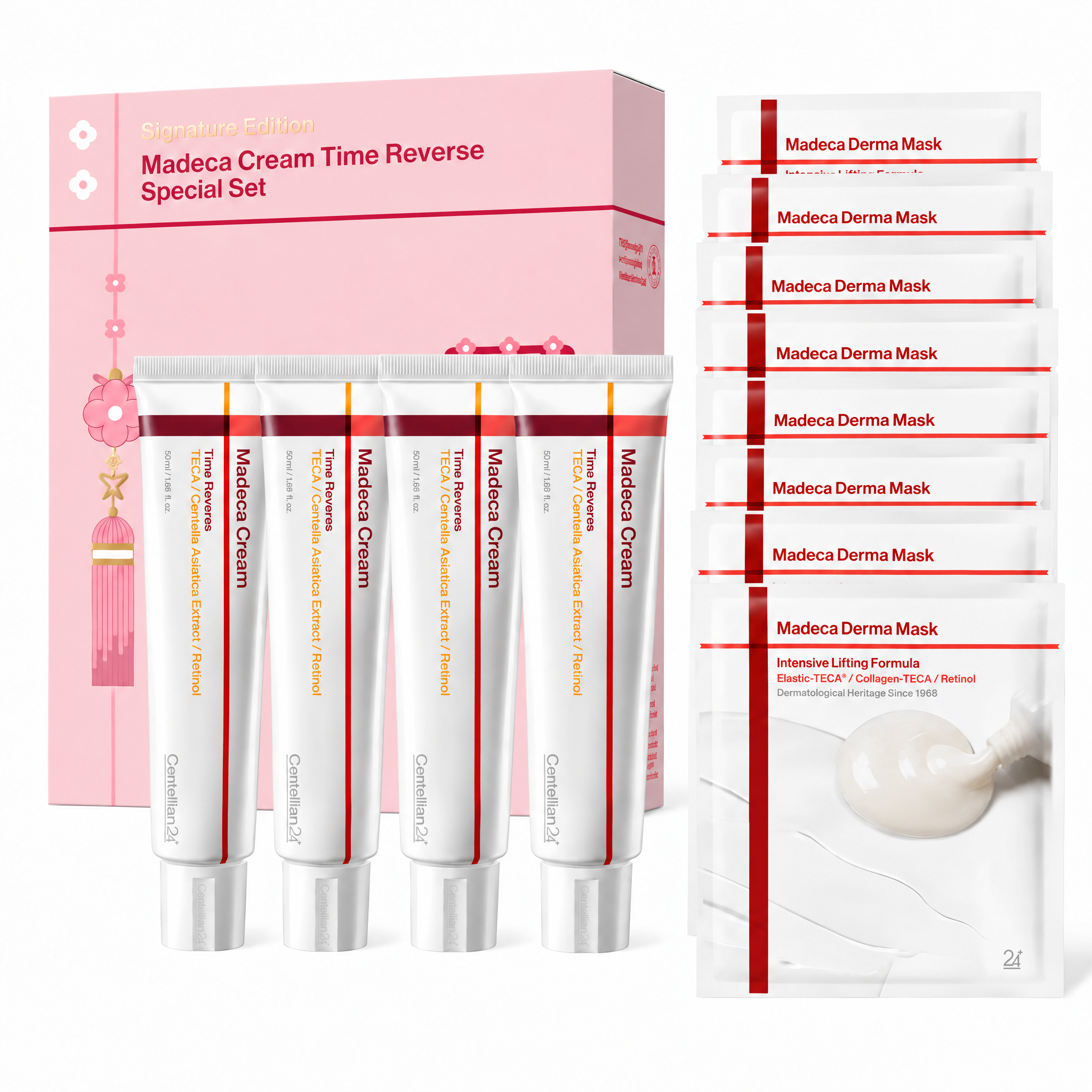 Ovelton Dew Ritual Madeca Cream & Derma Mask – Anti-Aging Skincare Set