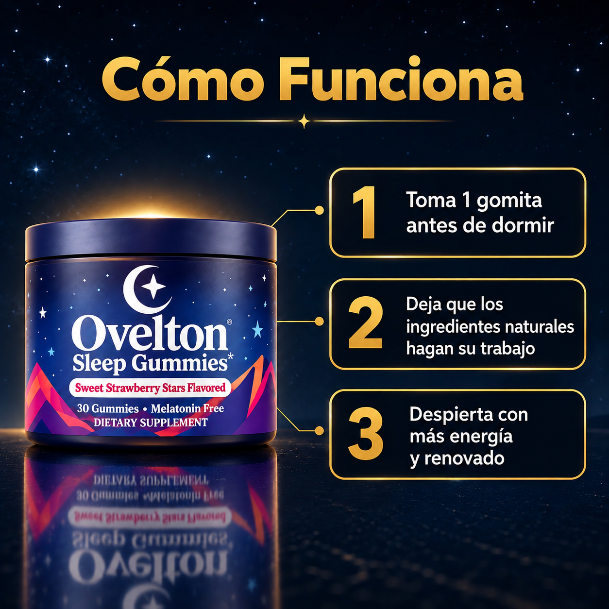 Las Gomitas para Dormir Ovelton™