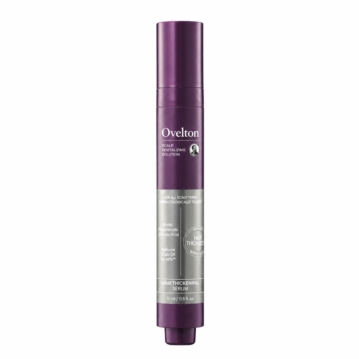 Ovelton Sérum Roll-On Engrosador de Cabello